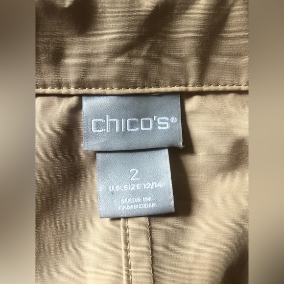Chico's Tan Jacket - Picture 6 of 11
